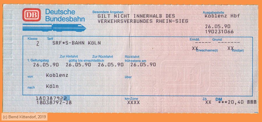 Deutsche Bundesbahn - Fahrkarte
/ Bild: db_fk19900526srfsbks1.jpg