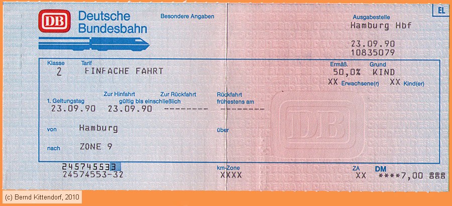 Deutsche Bundesbahn - Fahrkarte
/ Bild: db_fk19900923f.jpg
