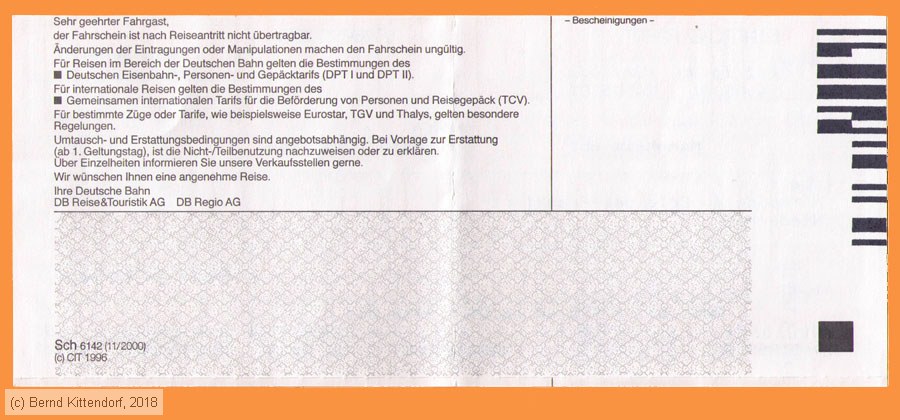 Deutsche Bahn - Fahrkarte
/ Bild: db_fk20010514r1bfs2.jpg