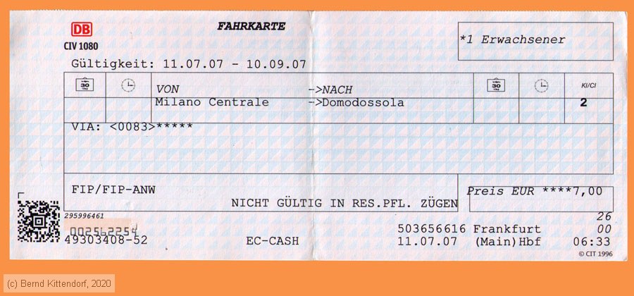 Deutsche Bahn - Fahrkarte
/ Bild: db_fk20070711efk1.jpg