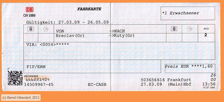 Deutsche Bahn - Fahrkarte
/ Bild: db_fk20090327fb.jpg