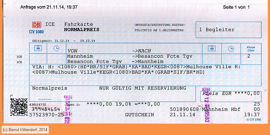 Deutsche Bahn - Fahrkarte Begleiter
/ Bild: db_fk20141215fknull.jpg