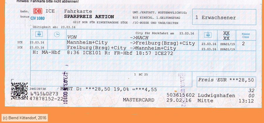 Deutsche Bahn - Fahrkarte Sparpreis Aktion
/ Bild: db_fk20160323spas1.jpg