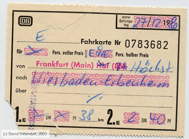 Deutsche Bundesbahn - Fahrkarte
/ Bild: db_fk19801227e.jpg