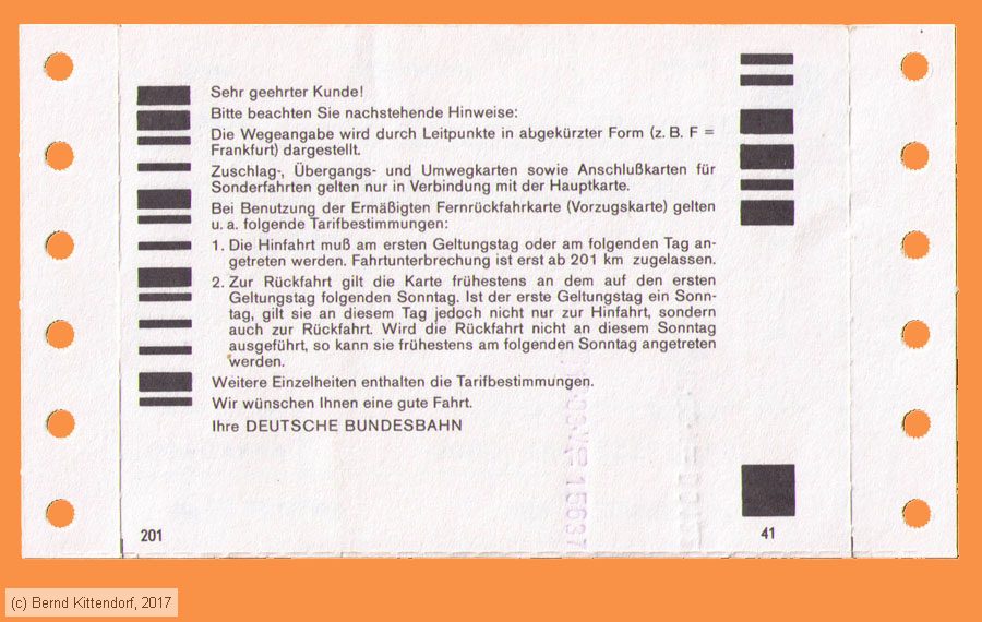 Deutsche Bundesbahn - IC-Zuschlag
/ Bild: db_fk19830319iczus2.jpg