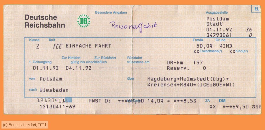 Deutsche Reichsbahn - Fahrkarte
/ Bild: dr_fk19921101e.jpg