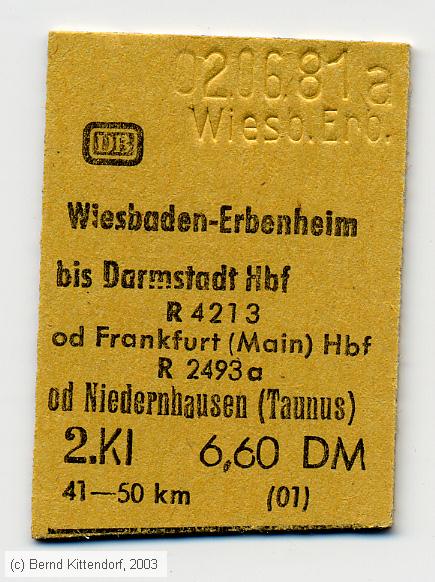 Deutsche Bundesbahn - Fahrkarte
/ Bild: db_fk19810602e.jpg