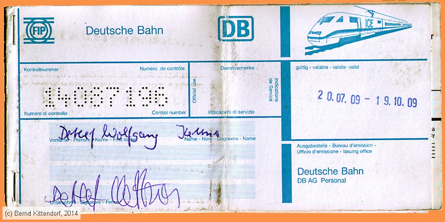 Deutsche Bahn - Fahrkarte
/ Bild: db_fk20090720fip.jpg