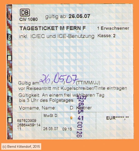 Deutsche Bahn - Fahrkarte
/ Bild: db_fk20070526ttmff.jpg