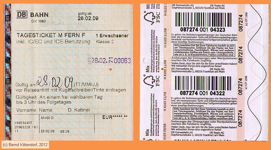 Deutsche Bahn - Fahrkarte
/ Bild: db_fk20090228ttmf.jpg