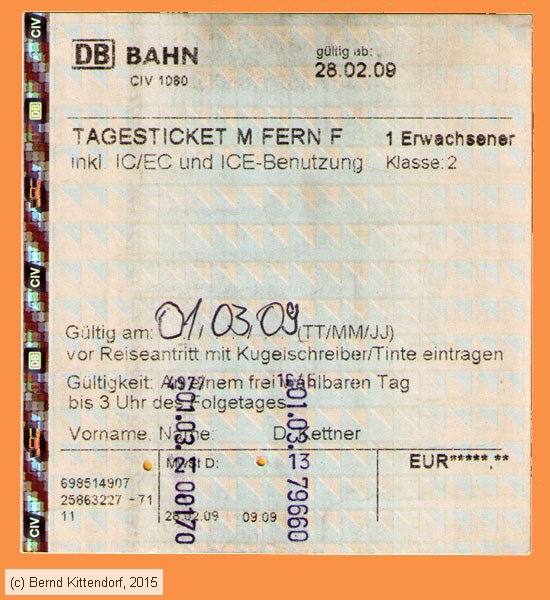 Deutsche Bahn - Fahrkarte
/ Bild: db_fk20090301ttmff.jpg