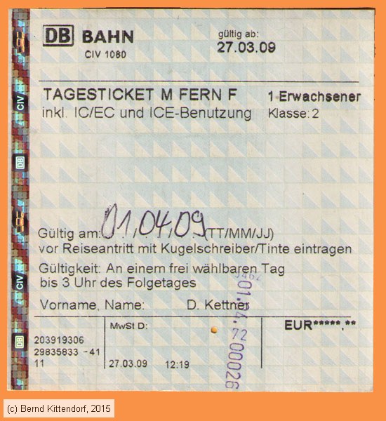 Deutsche Bahn - Fahrkarte
/ Bild: db_fk20090401ttmff.jpg