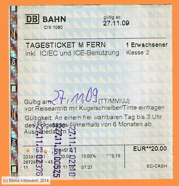 Deutsche Bahn - Fahrkarte
/ Bild: db_fk20091127ttmf.jpg