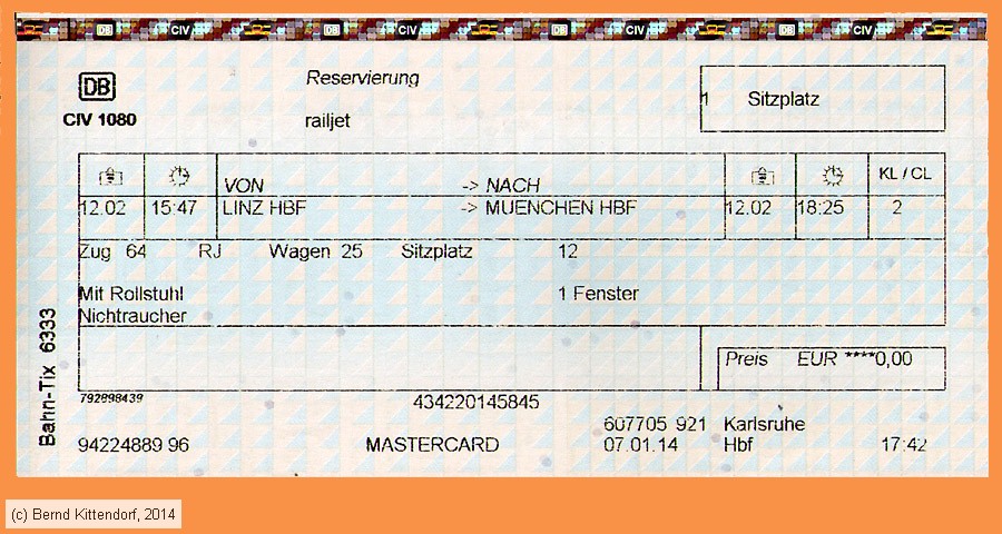 Deutsche Bahn - Reservierung
/ Bild: db_fk20140212resa.jpg