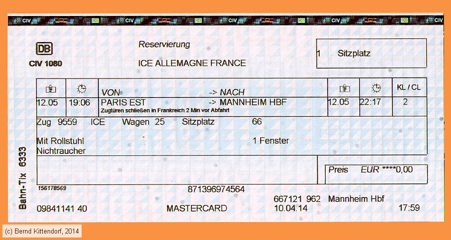 Deutsche Bahn - Reservierung
/ Bild: db_fk20140512resa.jpg