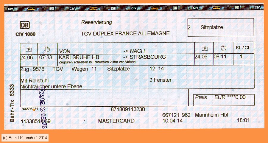 Deutsche Bahn - Reservierung
/ Bild: db_fk20140624resa.jpg