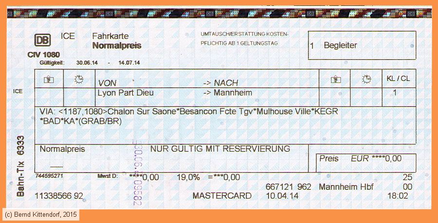 Deutsche Bahn - Fahrkarte Begleiter
/ Bild: db_fk20140630null.jpg
