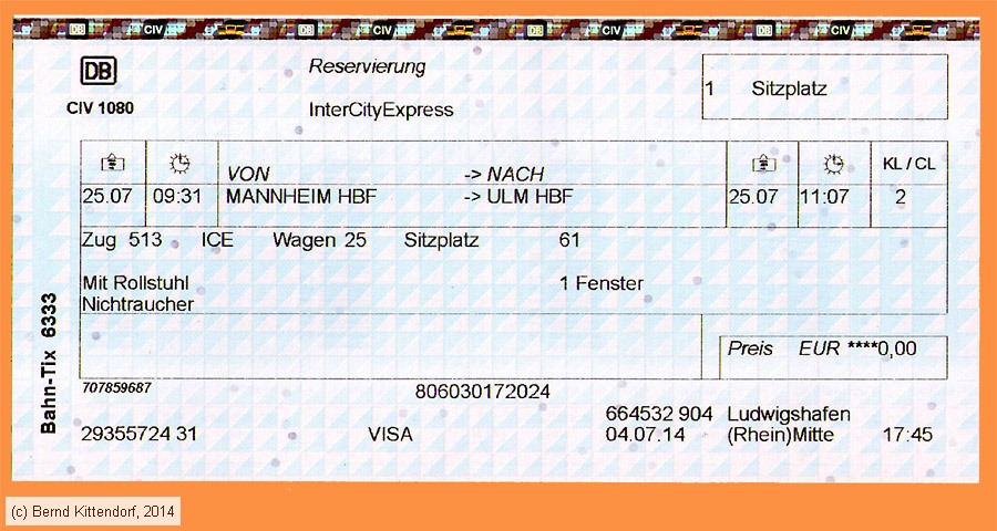 Deutsche Bahn - Reservierung
/ Bild: db_fk20140725resa.jpg