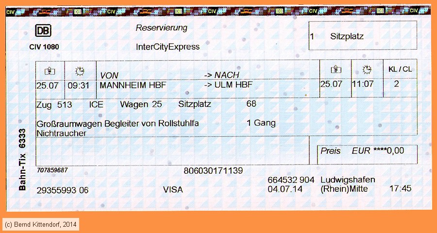 Deutsche Bahn - Reservierung
/ Bild: db_fk20140725resab.jpg