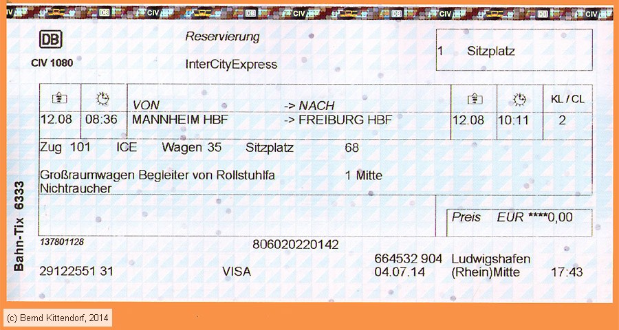 Deutsche Bahn - Reservierung
/ Bild: db_fk20140812resarb.jpg