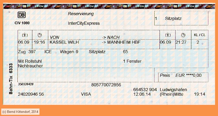 Deutsche Bahn - Reservierung
/ Bild: db_fk20140906resb.jpg