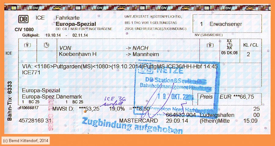Deutsche Bahn - Fahrkarte Europa-Spezial
/ Bild: db_fk20141019fkespdk.jpg