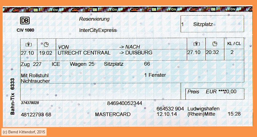 Deutsche Bahn - Reservierung
/ Bild: db_fk20141027resb.jpg