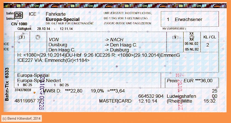 Deutsche Bahn - Fahrkarte Europa-Spezial
/ Bild: db_fk20141029fkespnl.jpg