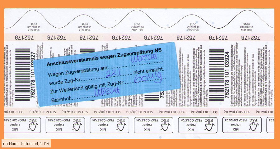 Deutsche Bahn - Fahrkarte Sparpreis Europa
/ Bild: db_fk20161103fkar.jpg