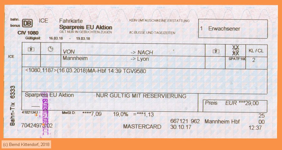 Deutsche Bahn - Fahrkarte Sparpreis EU Aktion
/ Bild: db_fk20180316r1a.jpg