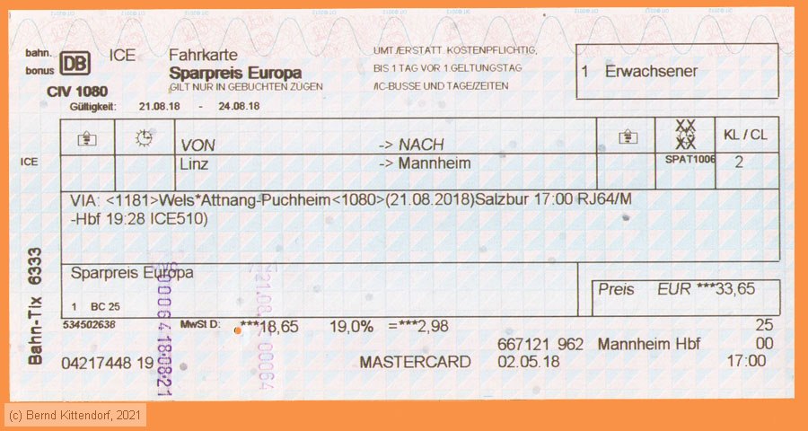 Deutsche Bahn - Fahrkarte Sparpreis Europa
/ Bild: db_fk20180821r1af.jpg