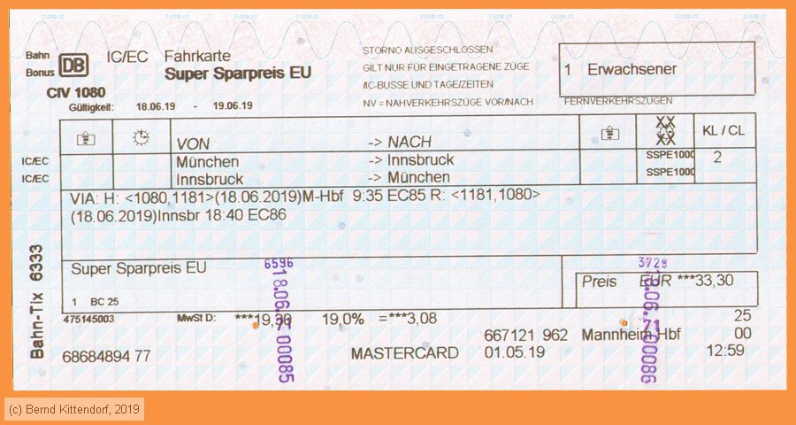 Deutsche Bahn - Fahrkarte Super Sparpreis EU
/ Bild: db_fk20190618r1af.jpg