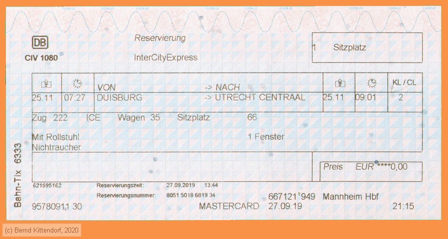 Deutsche Bahn - Reservierung
/ Bild: db_fk20191125r1ar.jpg