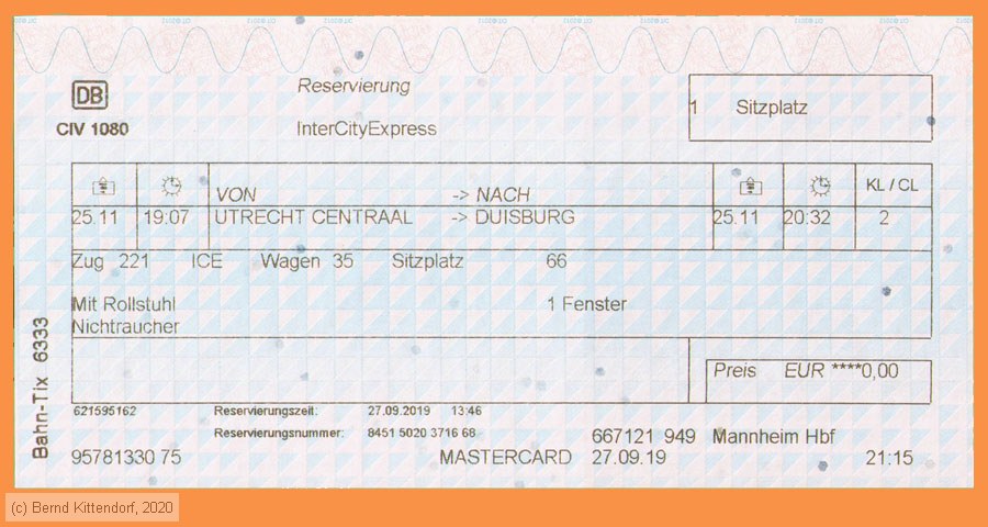 Deutsche Bahn - Reservierung
/ Bild: db_fk20191125r2ar.jpg