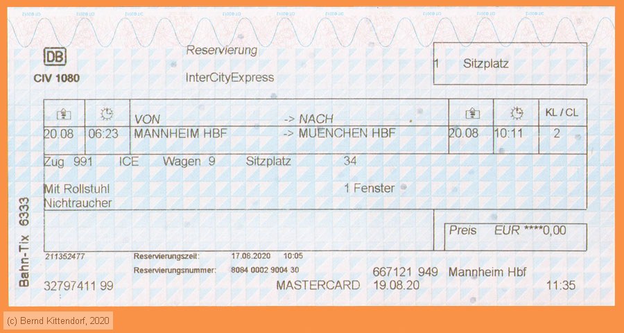 Deutsche Bahn - Reservierung
/ Bild: db_fk20200820ar.jpg