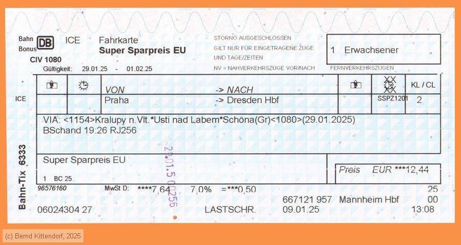 Deutsche Bahn - Fahrkarte Super Sparpreis EU
/ Bild: db_fk20250129r2fa.jpg