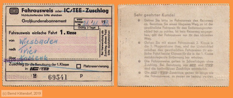 Deutsche Bundesbahn - Fahrkarte
/ Bild: db_fk19831121gka1h.jpg