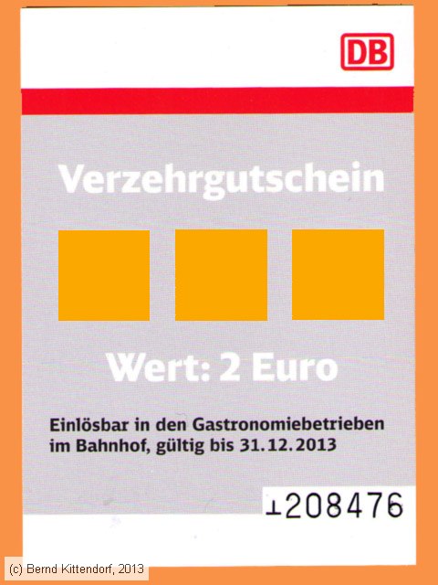 Deutsche Bahn - Verzehrgutschein
/ Bild: db_fk20131231vzg2.jpg