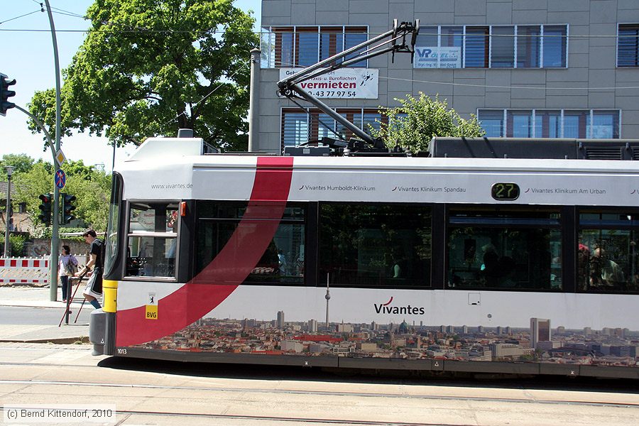 Stra&szlig;enbahn Berlin - 1013
/ Bild: berlin1013_bk1006170132.jpg