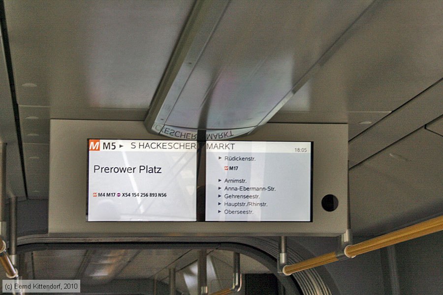 Straßenbahn Berlin - 3001 - Innenansicht
/ Bild: berlin3001_bk1006140444.jpg