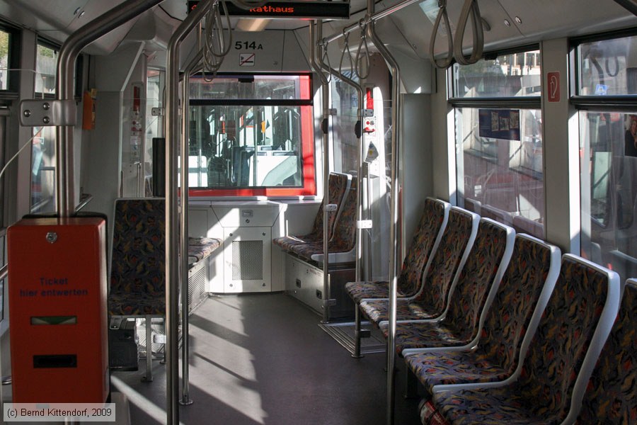 Straßenbahn Bielefeld - 514 - Innenansicht
/ Bild: bielefeld514_bk0910200043.jpg