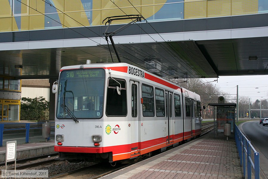 Straßenbahn Bochum-Gelsenkirchen - 316
/ Bild: bogestra316_bk1102170127.jpg
