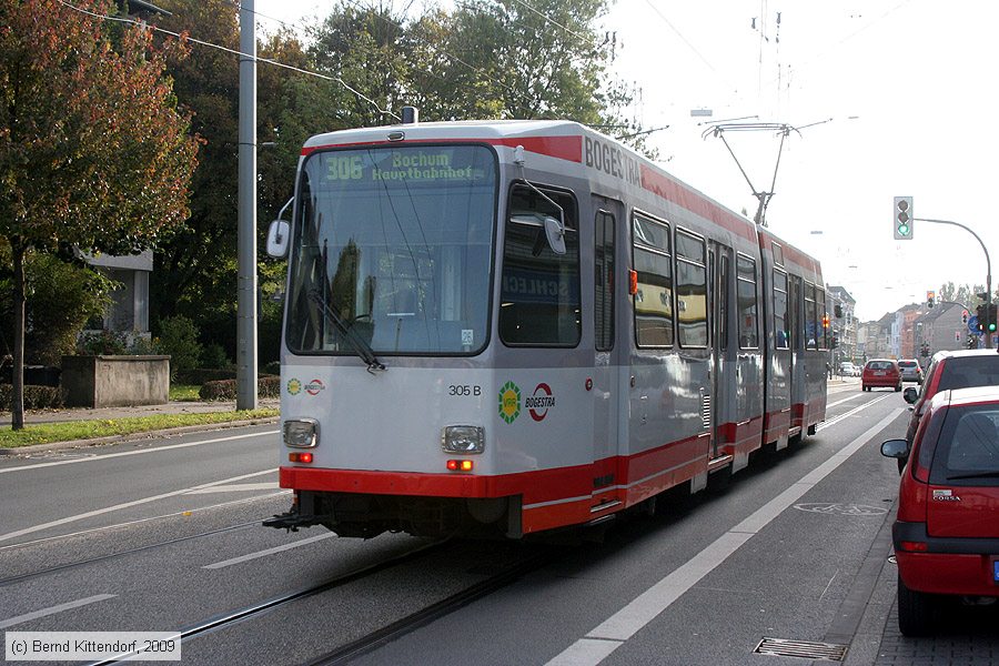 Straßenbahn Bochum-Gelsenkirchen - 305
/ Bild: bogestra305_bk0910210034.jpg