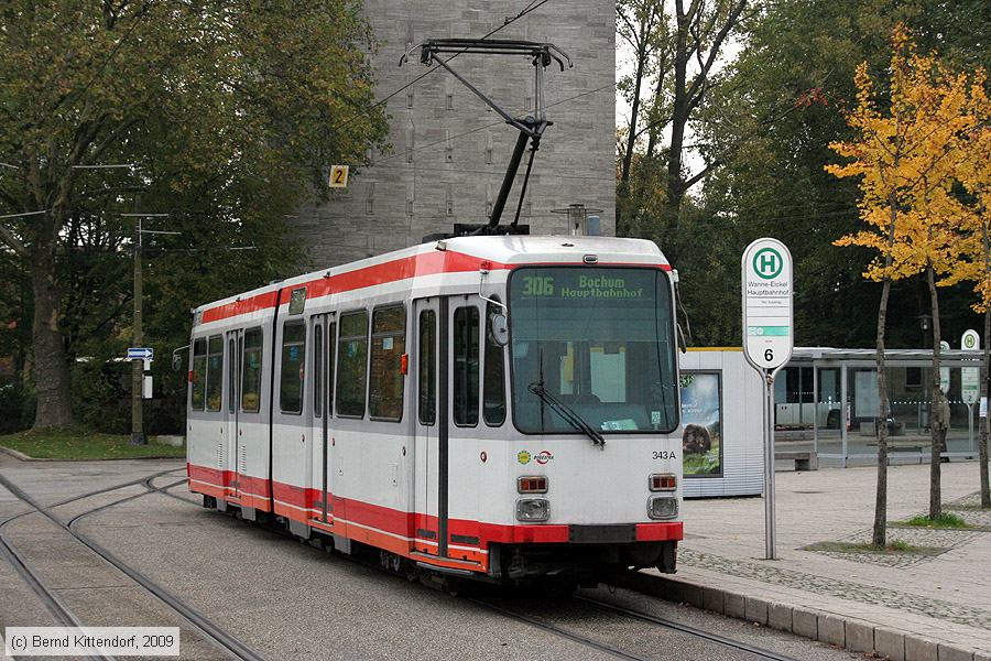 Stra&szlig;enbahn Bochum-Gelsenkirchen - 343
/ Bild: bogestra343_bk0910230036.jpg