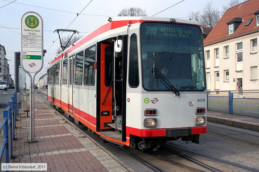 Stra&szlig;enbahn Bochum-Gelsenkirchen - 343
/ Bild: bogestra343_bk1102170023.jpg