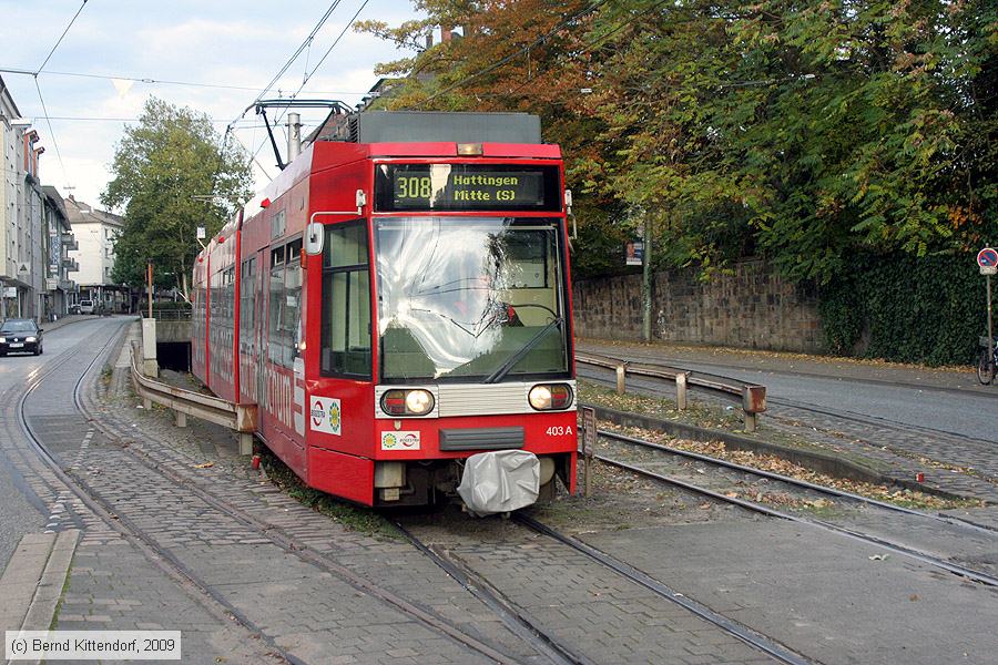 Straßenbahn Bochum-Gelsenkirchen - 403
/ Bild: bogestra403_bk0910210219.jpg