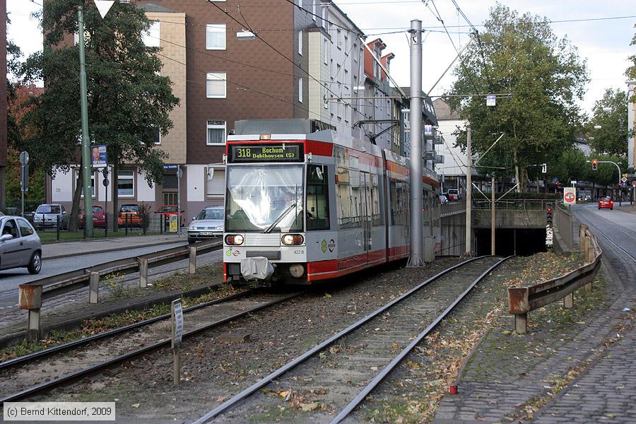 Straßenbahn Bochum-Gelsenkirchen - 422
/ Bild: bogestra422_bk0910210215.jpg
