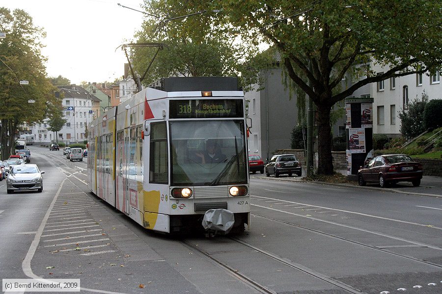 Straßenbahn Bochum-Gelsenkirchen - 427
/ Bild: bogestra427_bk0910210228.jpg