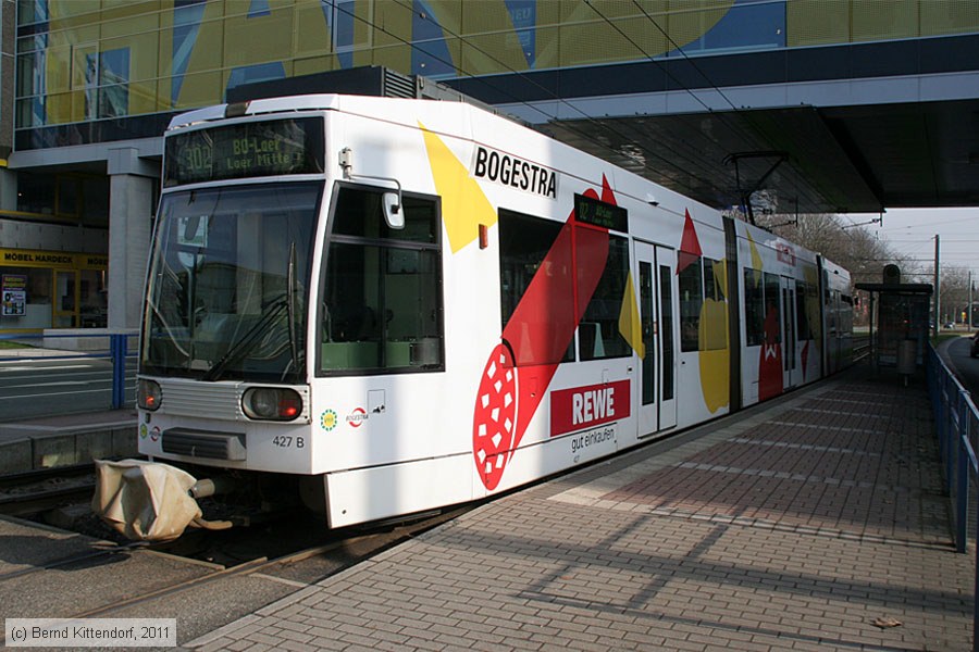 Straßenbahn Bochum-Gelsenkirchen - 427
/ Bild: bogestra427_bk1102170114.jpg