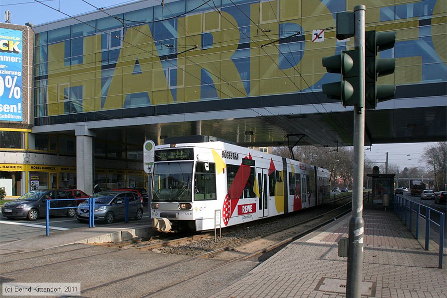 Straßenbahn Bochum-Gelsenkirchen - 427
/ Bild: bogestra427_bk1102170120.jpg